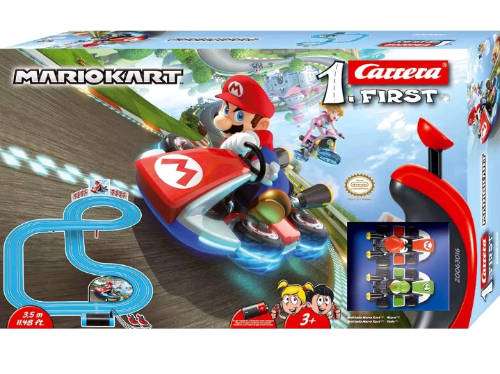 mario kart scalextric home bargains